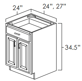 Hickory Shaker - Assembled - B27