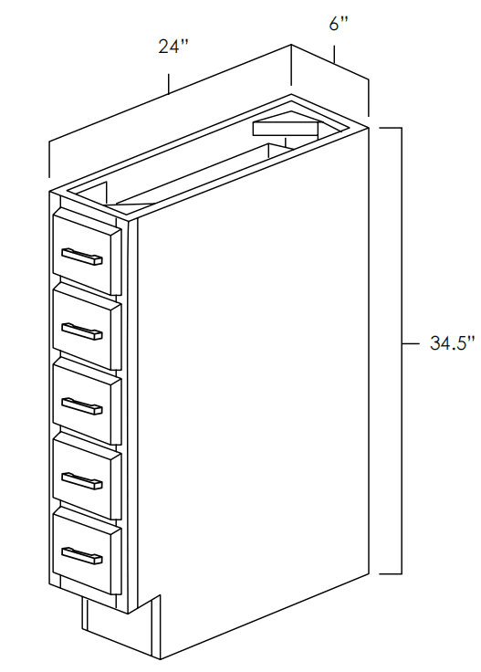 Carmel Shaker - Assembled - BSD6