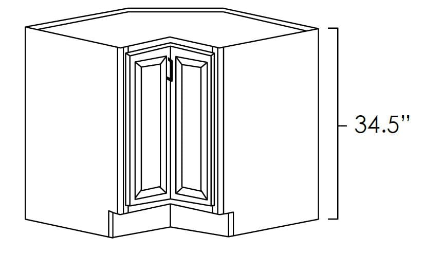 Rustic Hickory - Assembled - LS3312