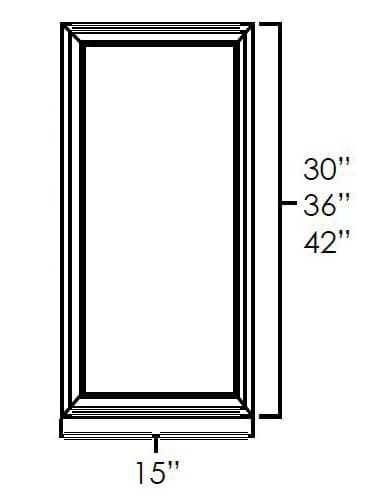 Rustic Hickory - Assembled - PGWDC30
