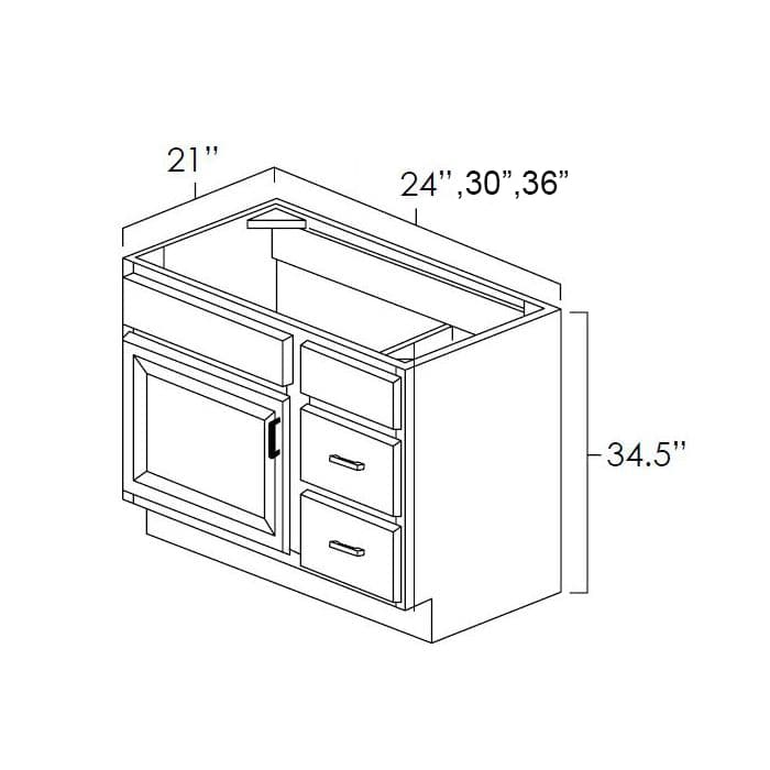 Designer Natural-Assembled-V3021DR
