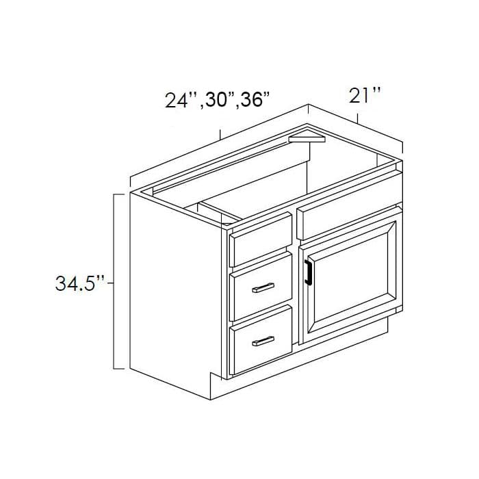 Classic Cream - Assembled - V3621DL