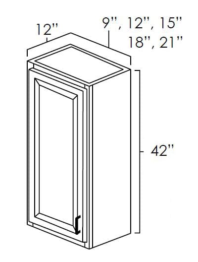Rustic Hickory - Assembled - W0942