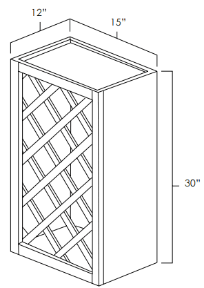 White Shaker - Assembled - LWR3015