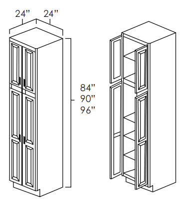 White Shaker - Assembled - UC2484