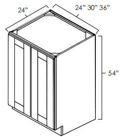 White Shaker - Assembled - UCB2454
