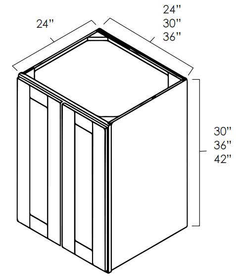 Hickory Shaker - Assembled - W363024